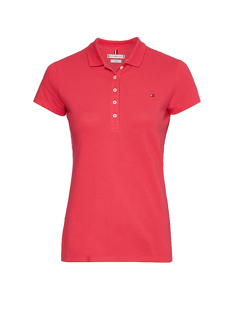 TOMMY HILFIGER Poloshirt Slim Fit  pink | M